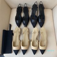 Fashion-Luxury Designer Fashion Trend Womens High-heeled Sandals Lace-up With Pointed Stilettos quality High shoes
