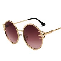 Óculos de sol Designer de garras para homens e mulheres retro de moda de sol redonda de óculos de sol unissex UV400 Oculos de solsunglasses