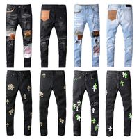 Compre al por mayor Pantalones Rasgados Negros de bajo precio \u0026 de calidad  con envío gratuito | Es.DHgate