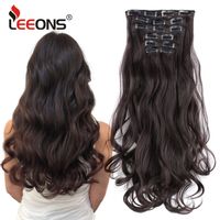 Accessories 16 Clips Synthetic Hair Extensions Long Curly High Temperature Fiber Hairpiece Best Quality Fake Hair Clip For Women Costume