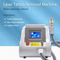 Remoção portátil de tatuagem de tatuagem a laser portátil q 1064nm 532nm 1320nm Máquina de beleza sobrancelha Remova o removedor de pigmentos da scar de acne de acne de carbono