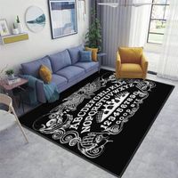 Carpets Black Ouija Area Tapes