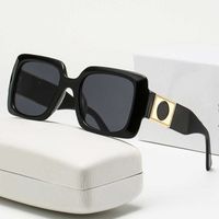Lunettes de soleil designer de haute qualité Verres originales Ombes-Ombes PC PC Photo Fashion Fashion Classic Ladies Mirror pour lunettes unisexes