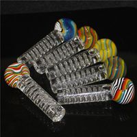 Glasrohre Raucherherstellung handgezogener und wunderschön handgefertigter Bubbler-Rauchrohre farbenfrohe Pfeifengroßhandel