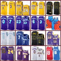 Beste Los''Angeles''lakers''men 23 6 0 3 7 Basketball -Trikot LeBron James Anthony Russell Westbrook Davis Carmelo Anthony 20220505