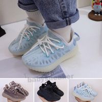 Kids Running Shoes 2021 Kanye Toddlers Trainers v2 Clay Black Triple White Antlia Children Sneakers Boys Girl PgO''YEEZIES''350''YEZZIES''V2