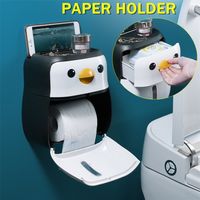 1 Stück kreativer Form Wallmounted Toilettenrolle Papierhalter Telefon Tissue Schubladen Aufbewahrungsbox Home Badezimmer Vorräte 220613