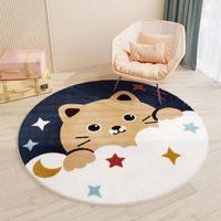 Tappeti rotondi cartone animato tappeto per bambini cuscino tappetino animale studia studia camera da letto tatami e1g4carpets