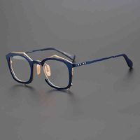 عمال MASAHIRO النظارات المحدودة، يمكن تجهيز النظارات المصنوعة يدويا النظارات غير النظامية مع عدسات قصر النظر