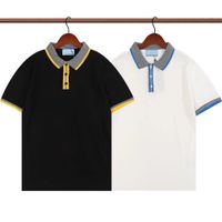 Estate Mens T-shirt Designer Polos Man Polo LuxRy Fashion Ricamo Logo Donne Polo Polo Manica Corta Top Alta Qualità Camicie Casual Affari Affari uomini Tshirt XL