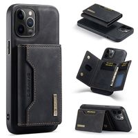 Casillería de los teléfonos Case de billetera con soporte para tarjetas PU Cubierta de ranuras para tarjetas de topeo para iPhone 14 13 12 11 Pro Max XSMAX XR X 7 8 Plus