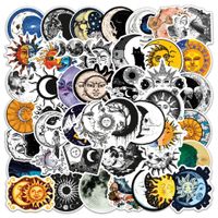 50Pcs Cool Witch Moon Gothic Cartoon Stickers Aesthetic Art ...