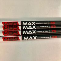 10pcs kbs max 65/75/85 eixo de grafite preto KBS Max Golf grafite eixo para ferros de golfe e cunhas311x