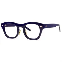 Occhiali da sole retrò fata acetato blu blu blocco computer occhiali per occhiali per occhiali a bordo pieno di occhiali da occhiali ottici Myopia occhiali da donna.