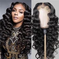 Lace Wigs 30 Inch Loose Wave Front Wig 13x6 HD Frontal For Women Human Hair 5x5 Closure Pre Plucked WigLace