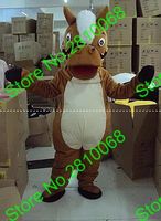 Muñeca de mascota Costume Syflyno Rapid Make Rapid Tamaño de adultos Caballo de alta calidad Trajes de mascota Película Props Mostrar ropa de dibujos animados 467