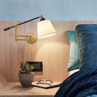 Duvar lambaları Avrupa ve Amerikan Ev Dekorasyonu Oturma Odası Yatak Odası Aynası Işık Azizleri LED Aydınlatma Armatürleri