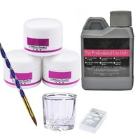 Nail Art Kits Manicure Acrylic Liquid DIY Professional Tips Monomer Crystal Builder Tool For Nails Kit262y
