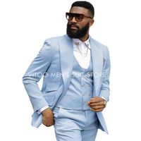 blue pant coat
