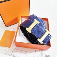 Männer Designer Gürtel Frauen Bundesbund CEENTURE Echtes Leder klassischer Designergürtel hochwertige Kuhlatten -Geschenkbox