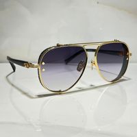 Óculos de sol para homens mulheres verão 125 estilo anti-ultravioleta placa retro oval quadro completo moda óculos aleatório caixa