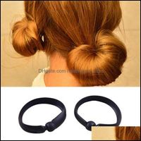 Hair Tools Accessories Products 2Pcs Donut Bun Styling Clip Fashion Women Practical Diy Magic French Twist Hairstyle Holder Maker Sticks D