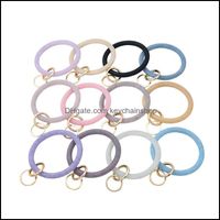 Keychains keyrings braceletes de bracelete de bracelete de bracelete de giro da moda Salte