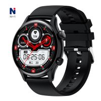 MHK06 AMOLED SMART Watch Fashion For Men Women Women Amperproof Bluetooth Smart Watches HD Round Call Bracelet avec iOS Android Phone High Quality NFC