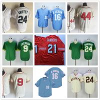 Movie College MitchellNess Baseball Wears Jerseys Stitched S...