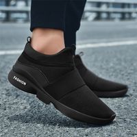 Erkek Ayakkabı Sneakers Loafers Rahat Moda Örgü Gündelik Çift Ayakkabı Hafif Yürüyüş Boyutu 220811GX