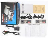 الحنين المضيف MINI TV يمكن تخزين 620 لعبة وحدة تحكم الفيديو المحمولة لألعاب الألعاب NES مع صناديق البيع بالتجزئة عن طريق البحر