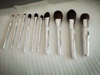 Backstage Makeup Brush Set 10 Pieces Face and Eye Essential ...
