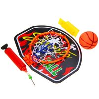 Kapalı Plastik Mini Basketbol Backboard Hoop Net Seti Çocuklar için Sepet Topu Çocuk Oyunu Taşınabilir Basketbol Backboard 253G