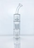 Толстый и стабильный 11 -дюймовый Vapexhale Hydratube Glass Hokah 2 Percs с 5 4 Aerator High Stand Bong GB309