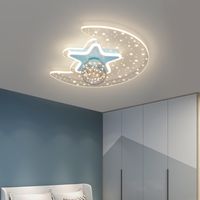 Modern Oturma Odası LED Tavan Işıkları Yaratıcı Basit Çocuk Lambaları Sıcak Karikatür Işık Nordic Gypsophila Çalışma Yatak Odası Tavan Lambası Ev İç Aydınlatma