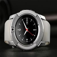 SC06 V8 DZ09 U8 Smartwatch Bluetooth Smart Watch avec une carte de carte SIM TF 0,3 m pour le smartphone iOS Android S8 dans Retailbox296M