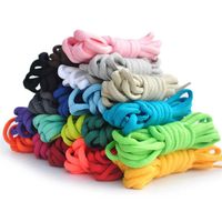 Shoelaces Fashion Casual High Quality Round Multicolor Shoe Laces Shoestring Boots Sport Shoes Cord Ropes253z