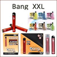 Bang XXL 일회용 vapes 담배 펜 장치 800mAh 반죽 6ml 포드 사전 채워진 증기 2000 퍼프 XXTRA 키트 대 XXL Max Infinity Esco Bar