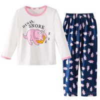 2020 Herbst Fashion Children Pyjamas Set rosa Babykleidung Purpur Pyjama für Mädchen Jungen Kleidung Kinder Nachtwäsche für 4-12 Alter Y2009287b