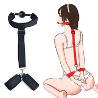 Erotic Adult Games sexy Toys For Woman Couples Restraints Slave Strapon Mouth Gag Handcuffs No Vibrator Bdsm Bondage sexyshop