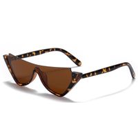 Солнцезащитные очки оптовые модные полумочные сборы простые кошачьи глаза женщины оттенки UV400 винтажные очки UV400Sunglasses