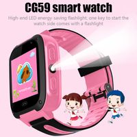 Kinder Smart UHR CG59 Smart Watch SOS GPS Herzfrequenz Blutdruck Monitor Sim KarteM männer Sport Uhren Fitness Tracker