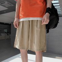 Short masculin grandes tailles hommes mâle sport décontracté streetwear d'été cargo mince lâche long travail harajuku roupas mens vêtements vestimentaires