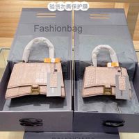 Handbags Bags Bag Purses Bbalencaigas Luxurys Hourglass Lady Fashion Leather Women's One Shoulder Messenger Handbag 2022 Paris Wwnw
