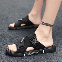 Hausschuhe Slipper Mode Korean Strand Sandalen kühle Männer Herren Schuhe für Outdoor -Kleidung Resistenzenslipper