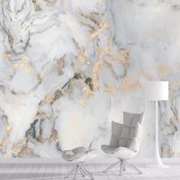 Wallpapers Custom 3d Gold Marble Pattern Painting Wallpaper ...