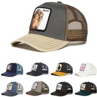 قبعات الكرة عالية الجودة الموضة الحيوانات الأنيمي Snapback القطن البيسبول قبعة الرجال نساء الهيب هوب أبي شبكة الشاحنة قبعة القبعة