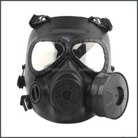 Tactical Hood Equipment Gear Field Chief M04 Anti-skl Mask Helmet con lente Fan Fan Sello Commando Tactics Drop entrega 2021 XRGNN