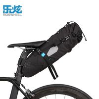 ROSWHEEL NEWEST 10L 100% Waterproof Bike Bag Bicycle Accessories Saddle Cycling Mountain Back Seat Rear Bag2362