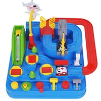 Kids Educational Car Toys for Boys Track Adventure Brain Table Games Rail Cars Mechanical Boy and Girl Puzzle toys Children Gift